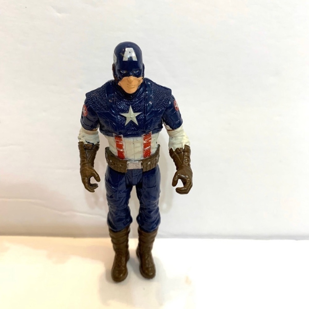 Marvel Universe CAPTAIN AMERICA Assault off Road Vehicle 4" Figure Brown Gloves
